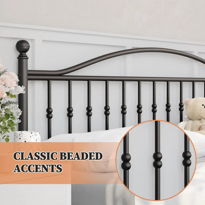 Victorian Metal Platform Bed Frame