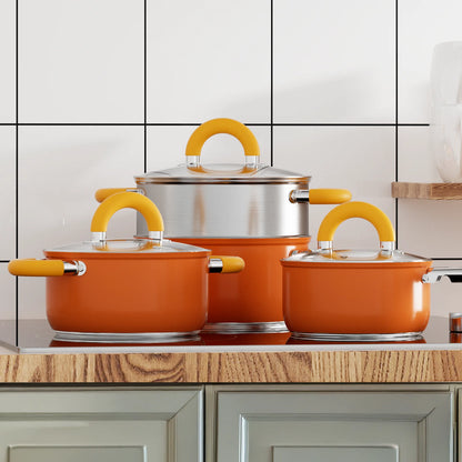 7-Piece Stainless Steel Cookware Set