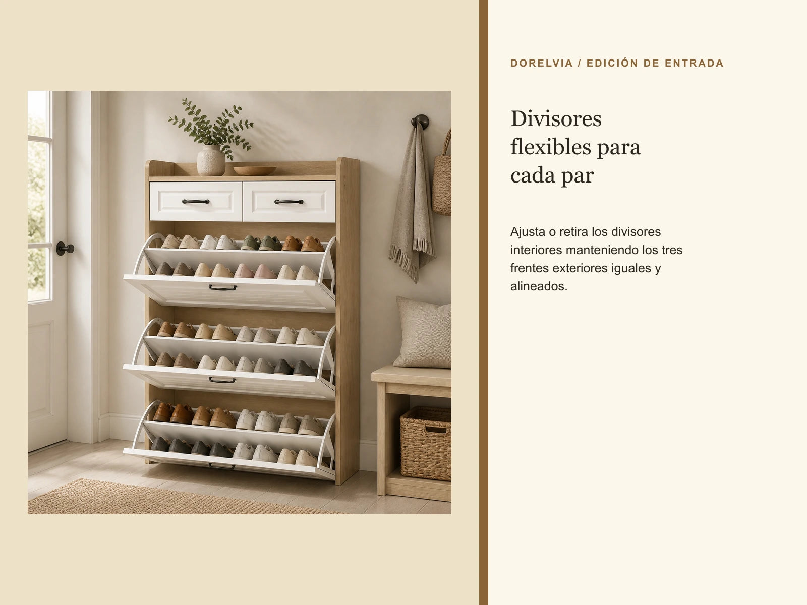 Dorelvia adjustable-removable-internal-dividers — ES