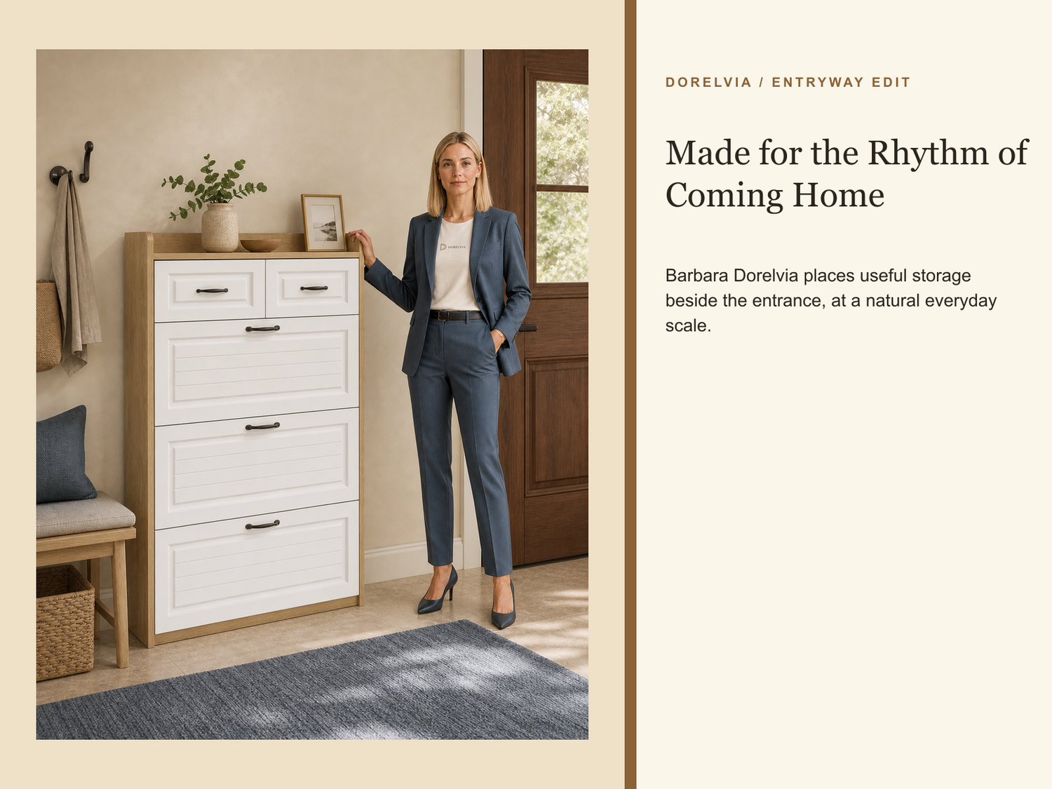 Dorelvia Slim Entryway Shoe Storage Cabinet — dorelvia entryway cabinet ceo at entryway