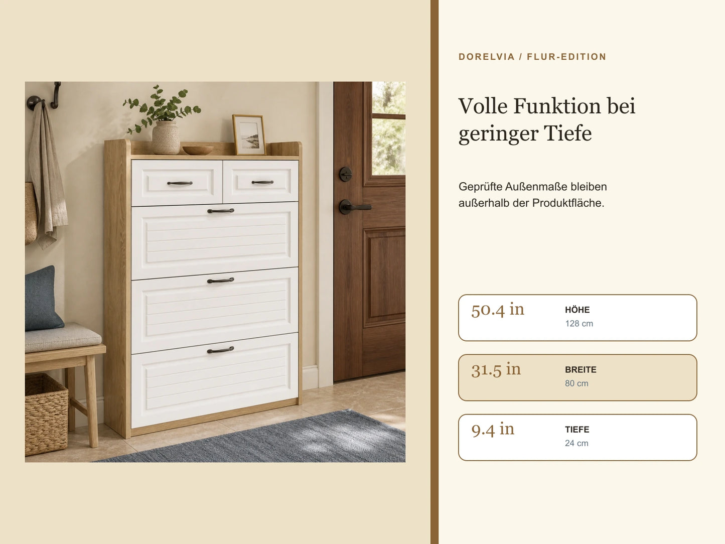 Dorelvia slim-entryway-solution — DE