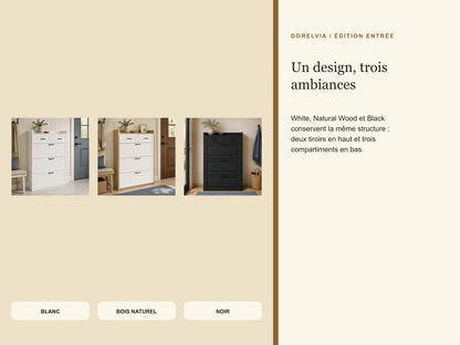 Dorelvia three-finishes — FR