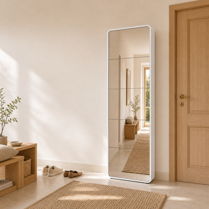 Slim 5 Mirror Shoe Cabinet