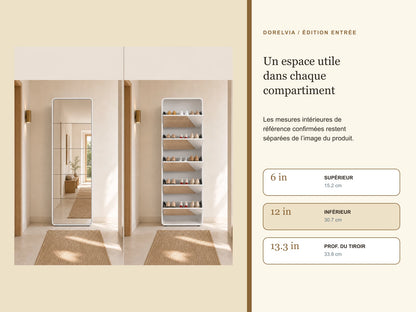 Dorelvia drawer-capacity-dimensions — FR