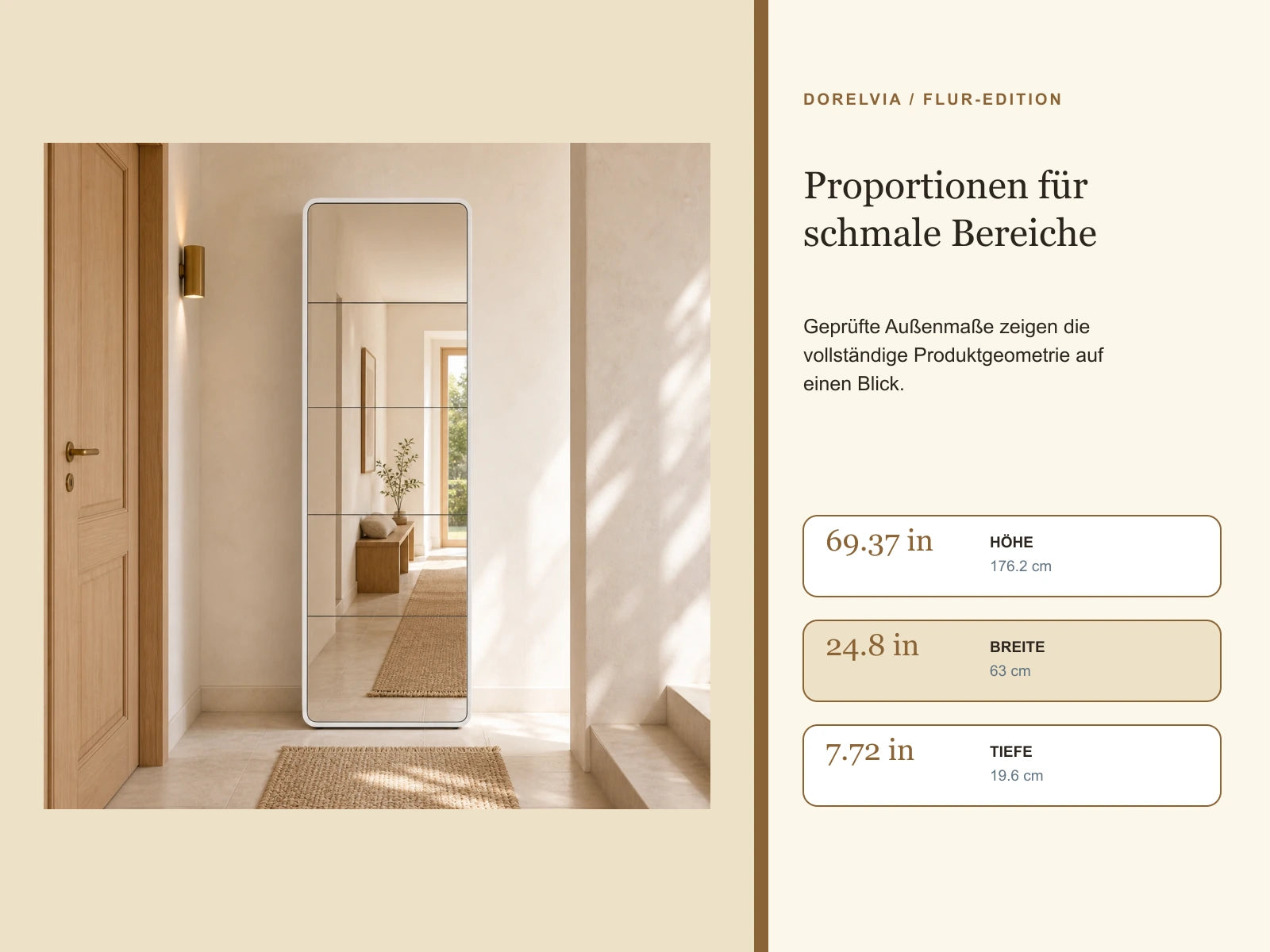 Dorelvia general-internal-dimensions — DE